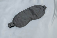 Load image into Gallery viewer, 100% SILK SLEEP MASK- CHARCOAL
